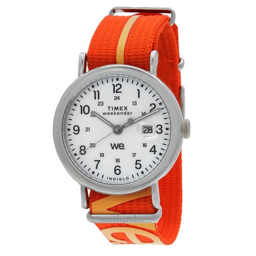 Timex weekender quartz white - weekender,